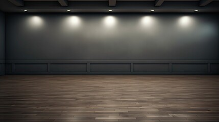 vacant empty interior room