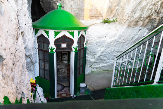 Sari Salltik shrine in Kruja mountain 3 march 2024