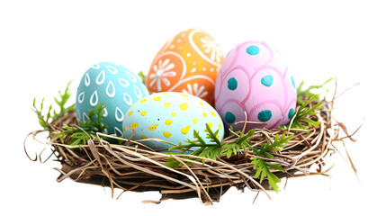 Obraz premium Group of Eggs on Nest