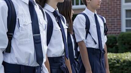 code middle school uniform