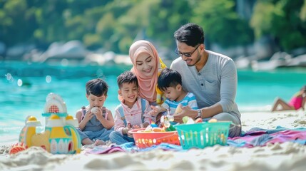 travel muslim family vacation - Powered by Adobe
