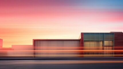 Obraz premium builder building blurred room