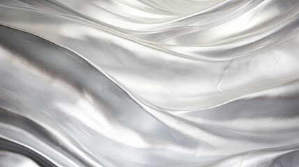 metallic abstract silver background