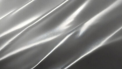 Fototapeta premium 銀色の生地。銀のクロス。高級感のある生地。銀のテクスチャー。silver fabric. silver cross. Luxurious fabric. silver texture.