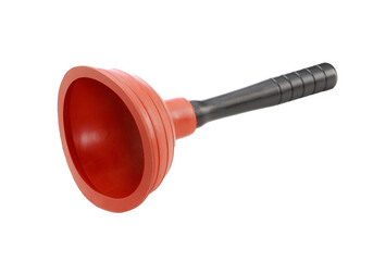 Plumbing rubber plunger isolated on transparent background. - 751787290
