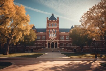 Exterior of a university