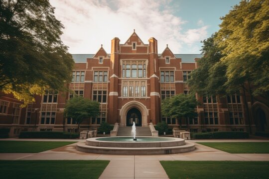 Exterior of a university