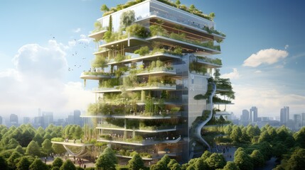 sustainable design skyscraper building