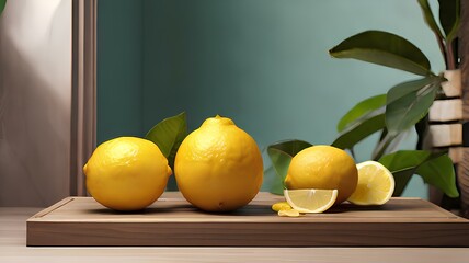 Random lemon background