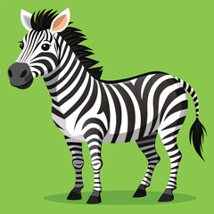 Illustration of a zebra