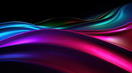 Naklejka premium sleek gradient black background