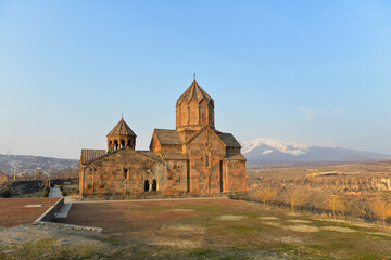 The Hovhannavank Monastery in Ohanavan, Aragatsotn Province, Armenia