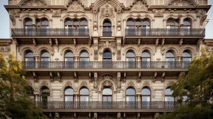 Obraz premium studio accommodation apartment building