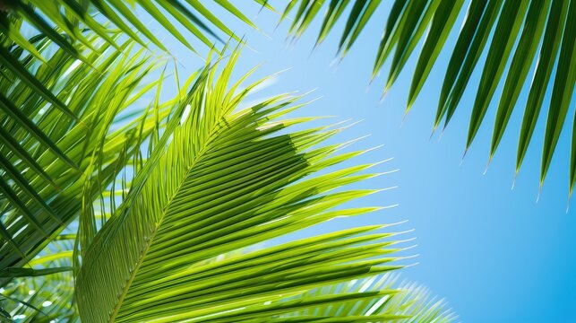 jungle tropical leaves background