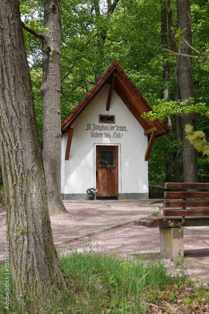 Wall mural Banneux-Kapelle Leidersbach - Volkersbrunn