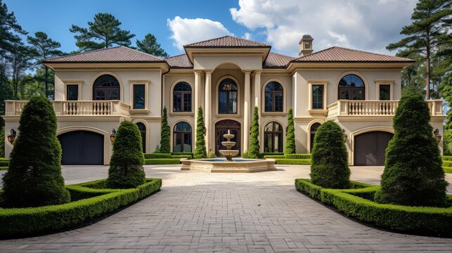 palace luxury house building