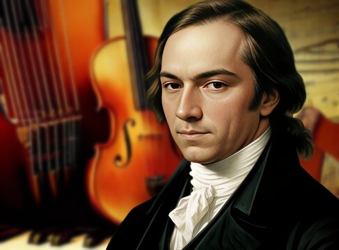 Robert Schumann (Alexander) was a German composer, pianist, considered one of the initiators of musical romanticism, generative AI