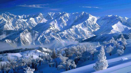 adventure snowy mountains idaho