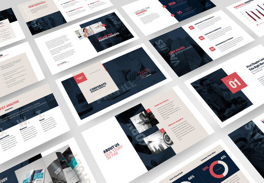 Business Presentation Slide Deck Template