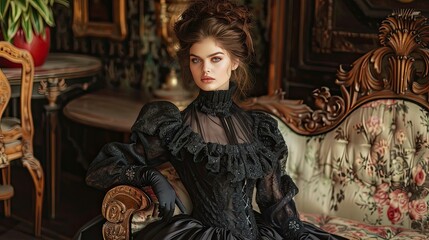bustle victorian fashion