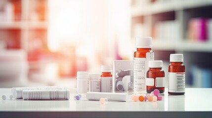 prescription pharmacy medical background