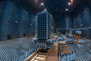 Special equipment for research in an anechoic chamber.