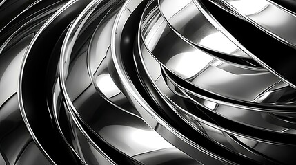 metallic steel silver background