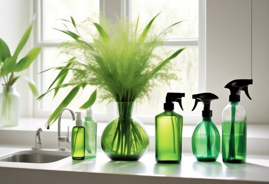 illustration, clean green eco friendly home cleaning solutions, Clean, Green, Eco, Friendly, Home, Cleaning, Sustainable, House, Organic, Natural, Lifestyle, Purify, Pure, Essentials