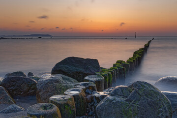 Sonnenuntergang bei Hiddensee