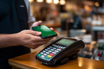 Merchant use mobile payment in store payment system