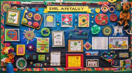 classroom school bulletin board