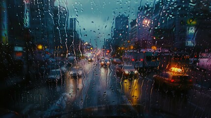 weather overlay rain - obrazy, fototapety, plakaty