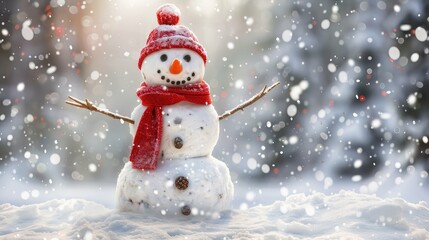 joy snowman happy holidays