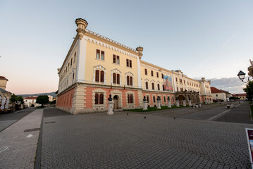 Fototapeta premium Historic buildings in Alba Iulia Citadel