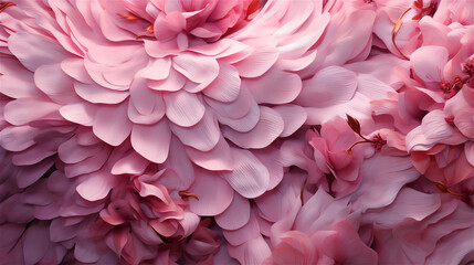 Obraz premium Pink dahlia petal pattern