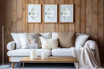 Vintage Glass Panel Wall Art: Inspiring Minimalist Room Decor