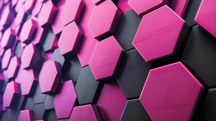 Abstract hexagon texture