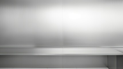 shiny stainless silver background
