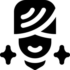 spa icon. vector glyph icon for your website, mobile, presentation, and logo design.
