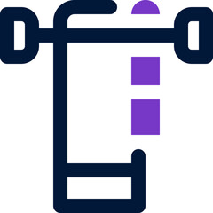 towel icon. vector dual tone icon for your website, mobile, presentation, and logo design.