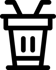 podium icon. vector line icon for your website, mobile, presentation, and logo design.
