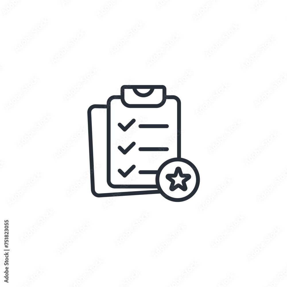 Poster event planning icon. vector.editable stroke.linear style sign for use web design,logo.symbol illustr