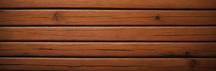 Distressed wooden boards backdrop in warm brown tones.