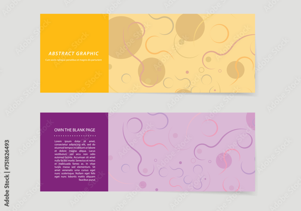 Poster Abstract modern pattern. Background geometry circle design Technology pattern swatch. Vector illustration