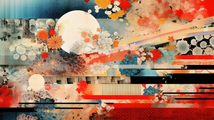 traditional abstract japanese background