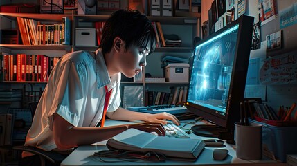 games middle school student computer