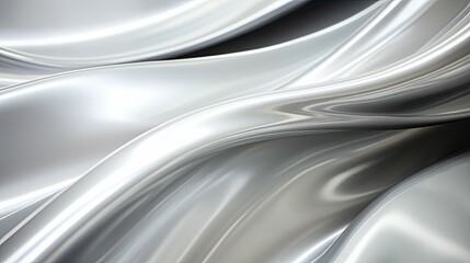 metallic glossy silver background
