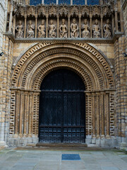 Fototapeta na wymiar Lincoln Cathedral, one of Europe's finest Gothic buildings. UK