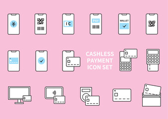 キャッシュレス決済アイコンセット