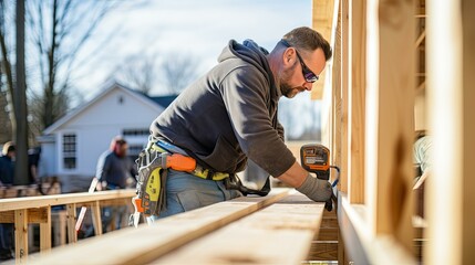 foundation new house building